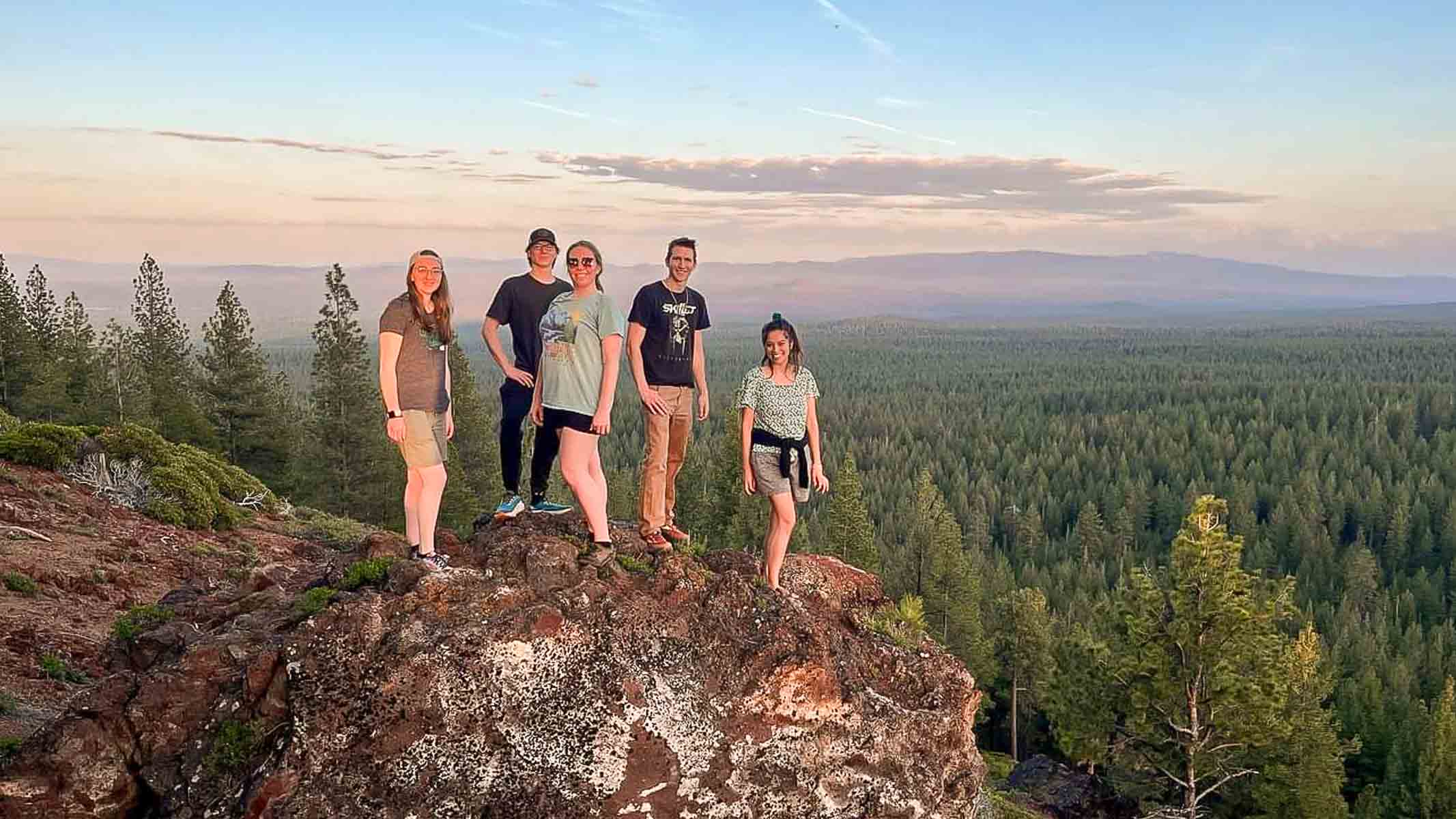 A group of young people from Bend Friends Church